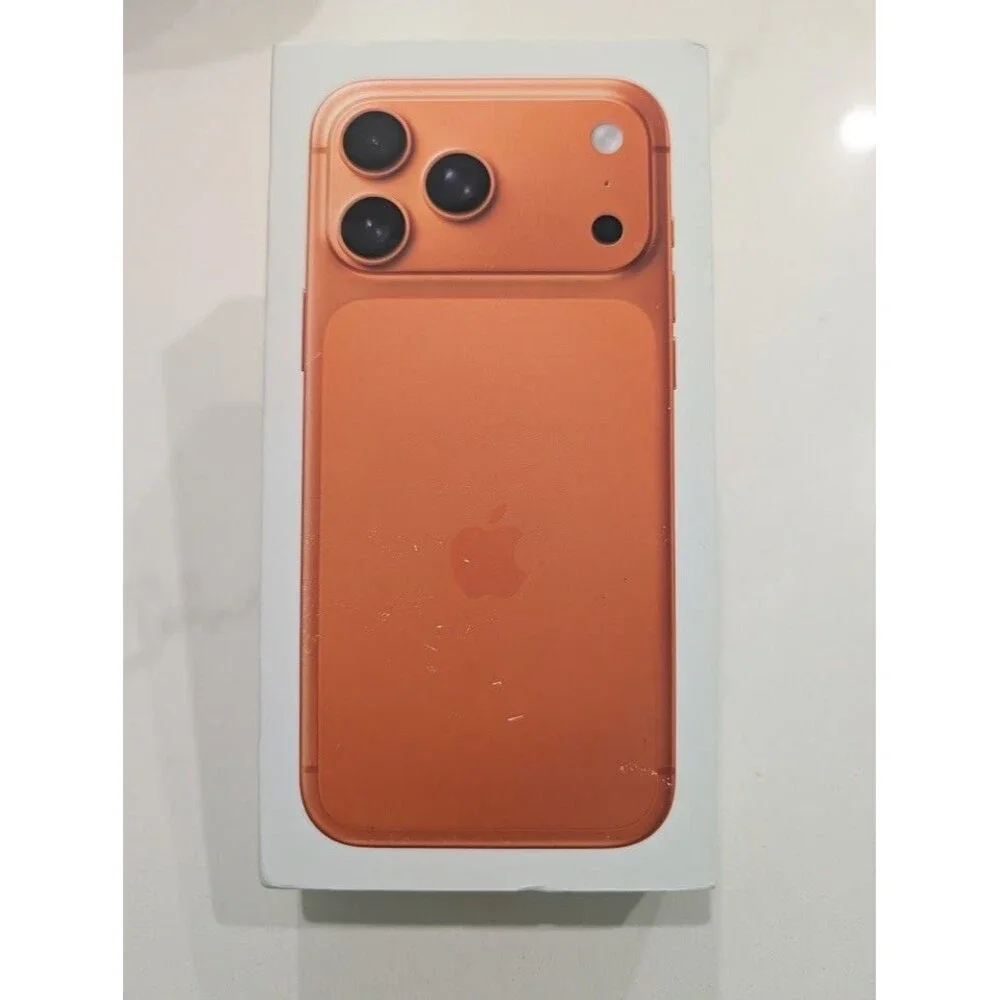 Apple iPhone 17 Pro Max Cosmic Orange 256GB Model A3257 Empty Box ONLY